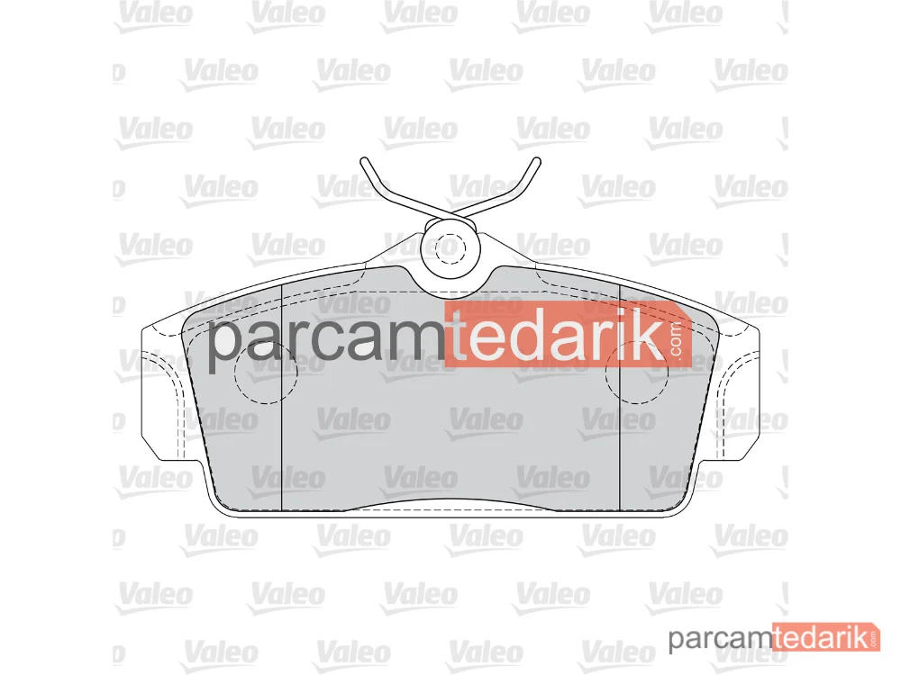 VALEO 670450 | Fren Balatası — Nissan Almera II, Nissan Primera, Nissan Primera Traveller